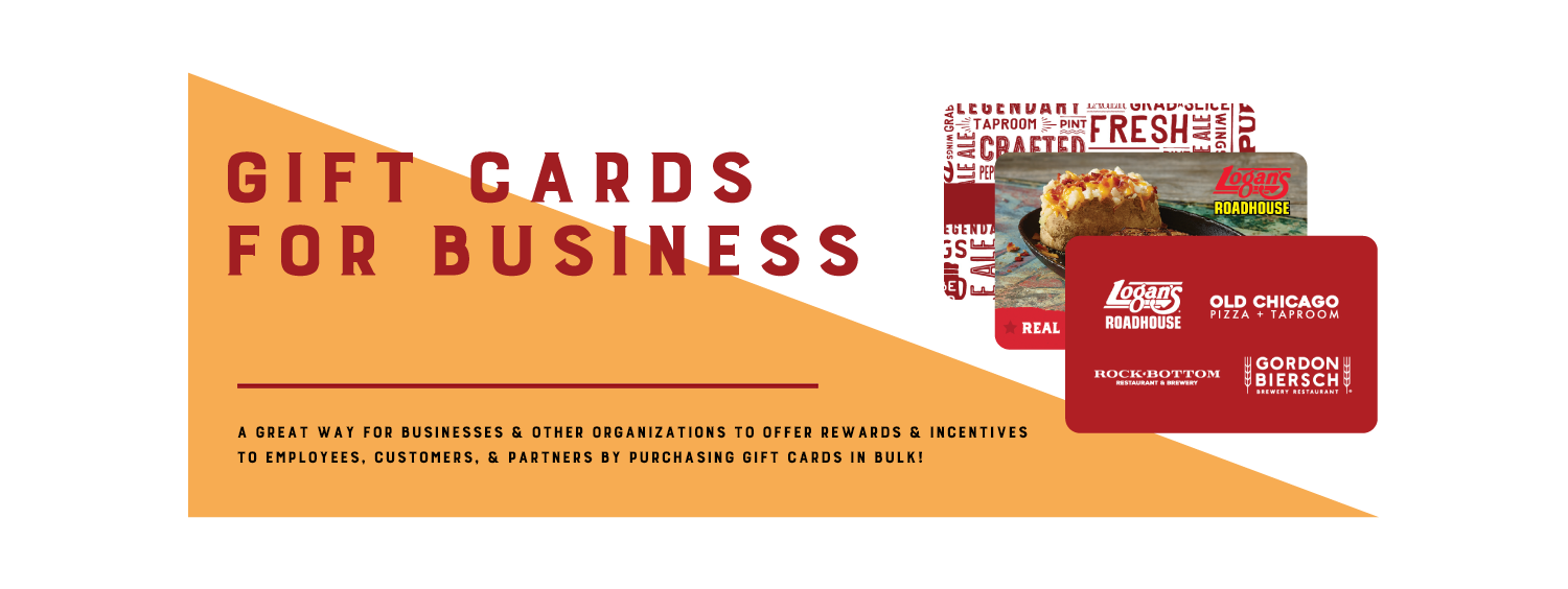 Gift cards for business